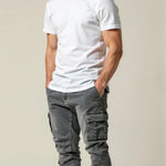 Alder Tapered Cargo Jeans – view 3