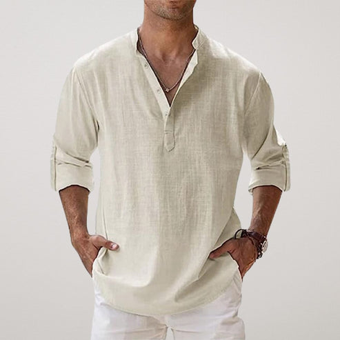 Amalfi Relaxed Linen Shirt – view 4
