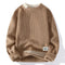 Ascot Contrast Pattern Knit Sweater – view 9