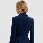 Aurelia Belted Blazer Midi Dress – view 6