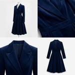 Aurelia Belted Blazer Midi Dress – view 9