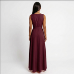 Bianca Wrap V-Neck Maxi Dress – view 4