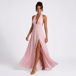 Blythe Deep V Slit Maxi Dress – view 13