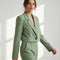 Brielle Cropped Lapel Blazer – view 5