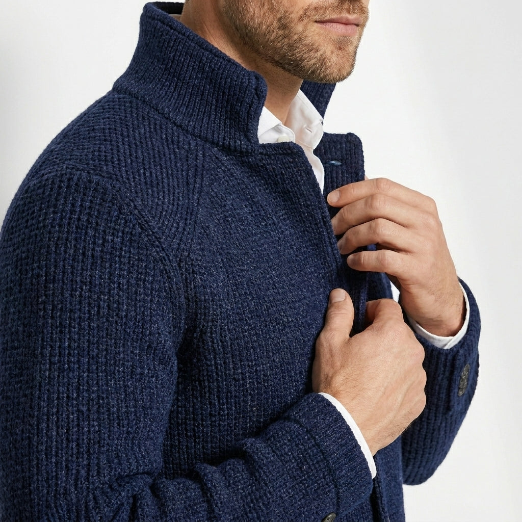 Brighton Button-Front Knit Cardigan – view 2