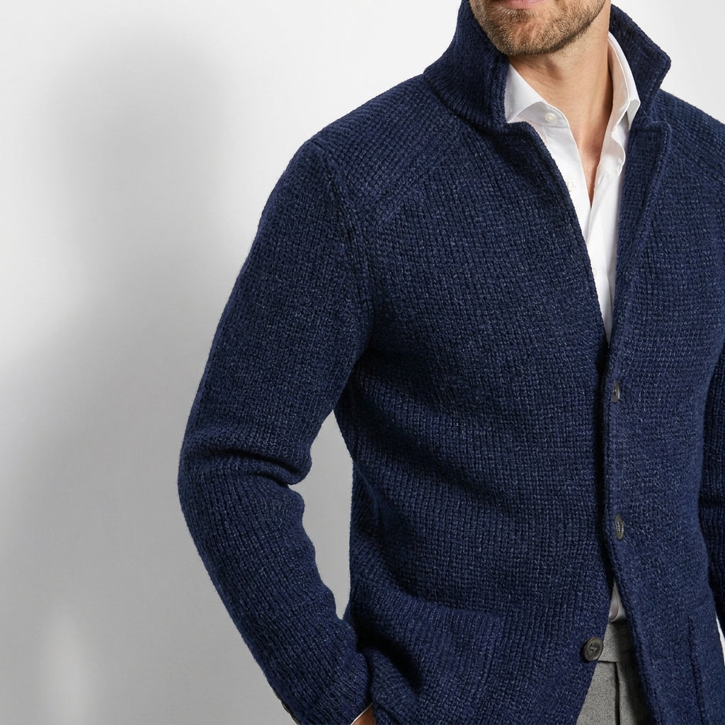Brighton Button-Front Knit Cardigan – view 3