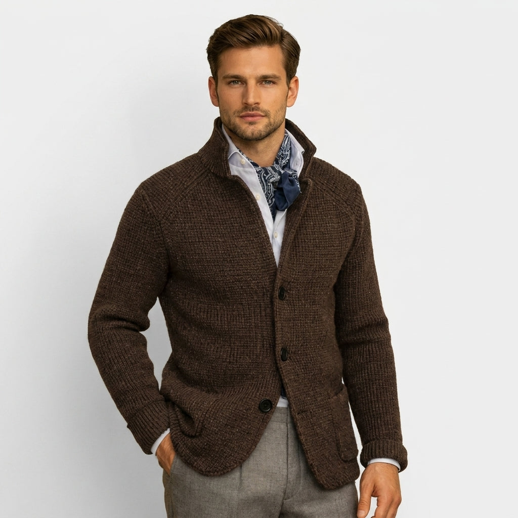 Brighton Button-Front Knit Cardigan – view 6