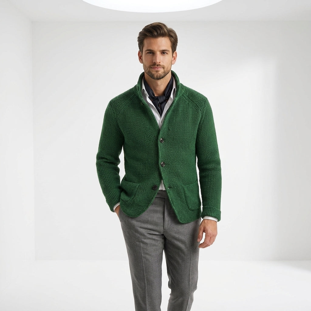 Brighton Button-Front Knit Cardigan – view 7