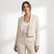 Calla Cropped Lapel Blazer – view 2