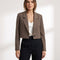 Calla Cropped Lapel Blazer – view 5