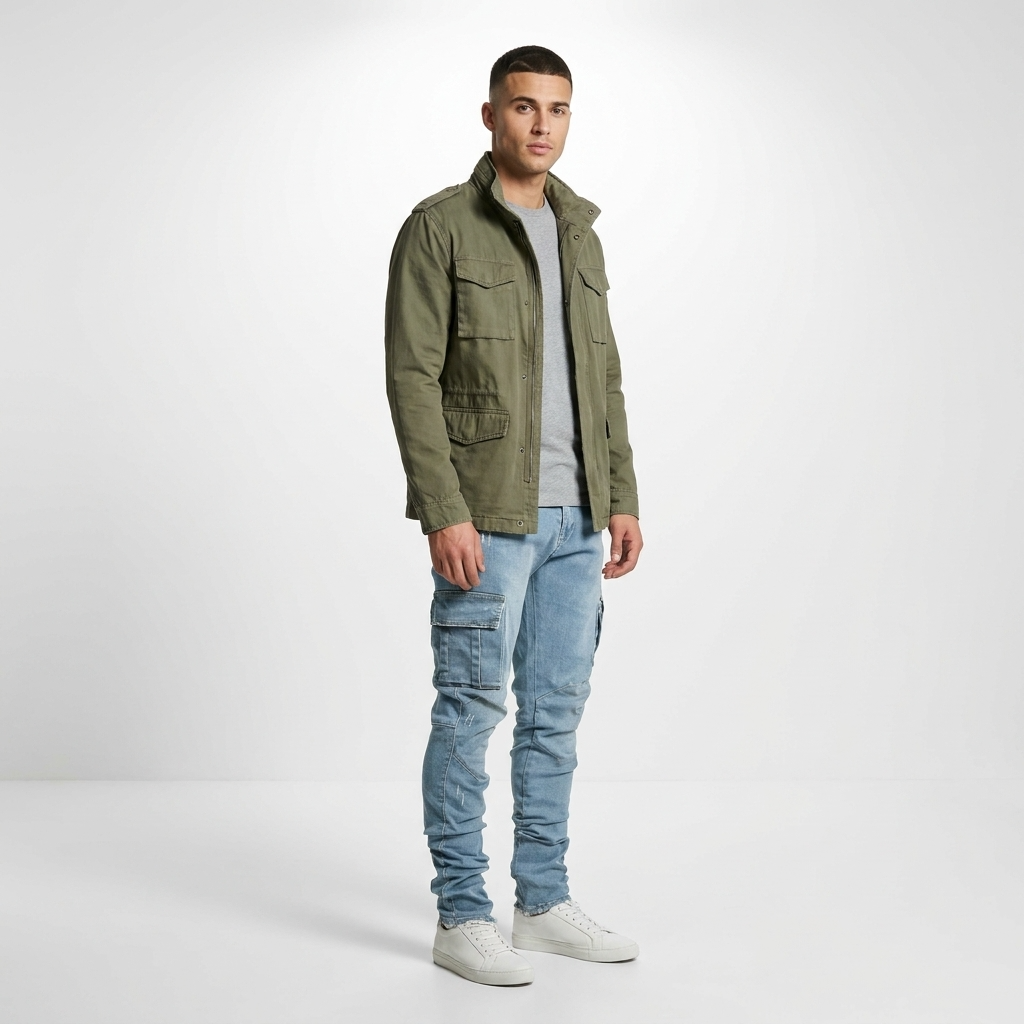 Calloway Slim Fit Cargo Jeans – view 1