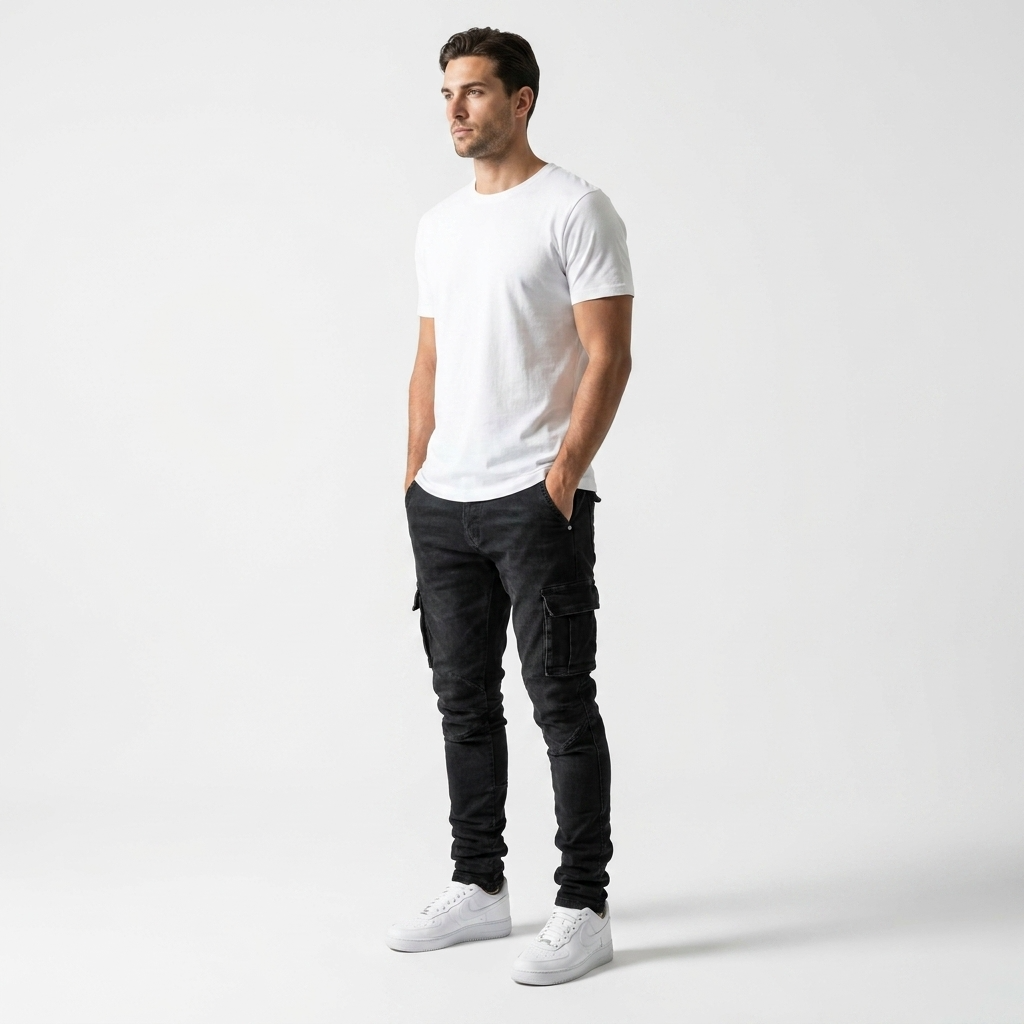 Calloway Slim Fit Cargo Jeans – view 4