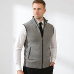 Carmel Sleeveless Zip Knit Cardigan – view 3