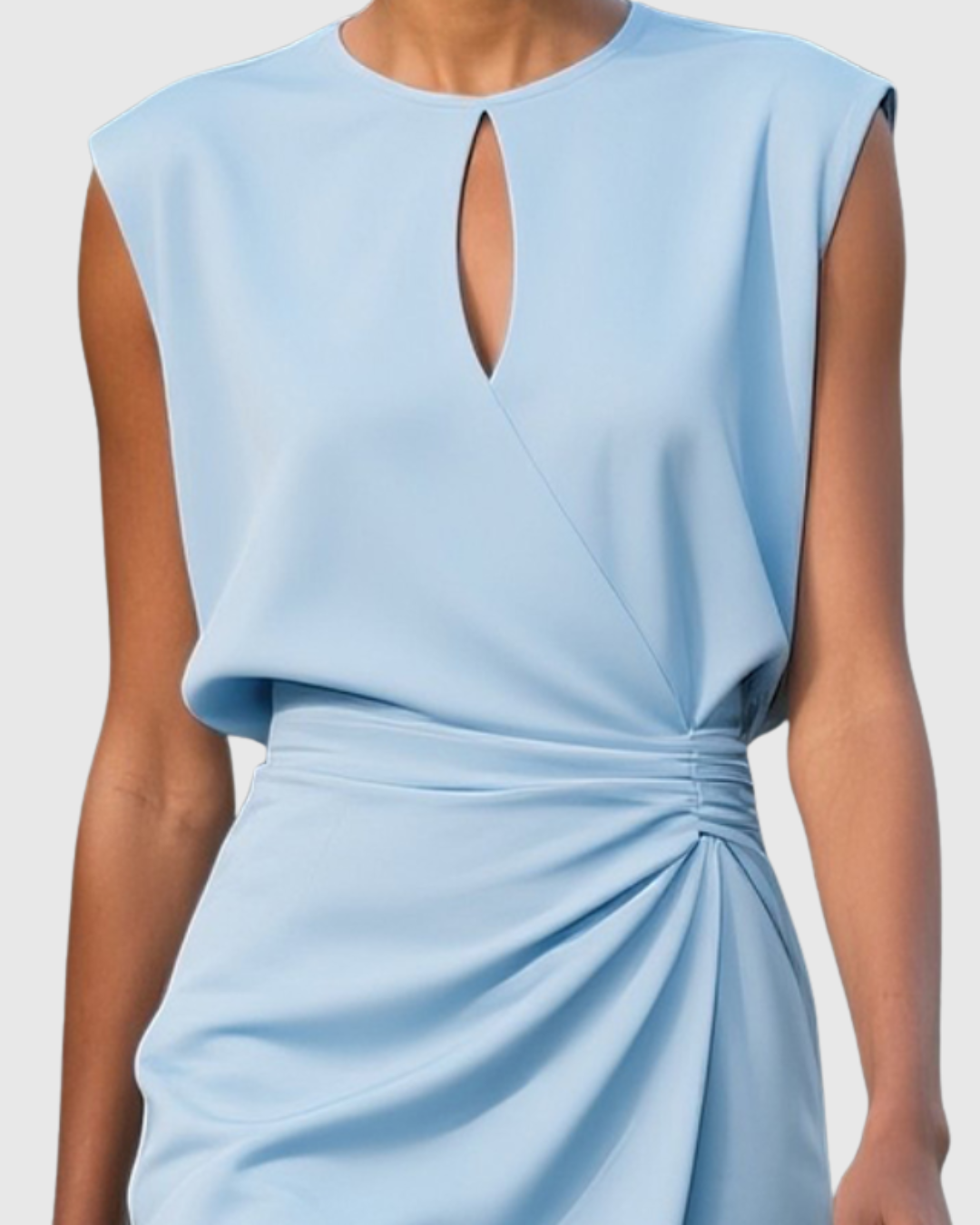 Celeste Ruched Waist Midi Dress – view 5