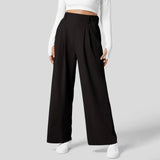 Cleo High-Waist Wide-Leg Trousers – view 1