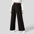 Lacey & Brooks | Cleo High-Waist Wide-Leg Trousers