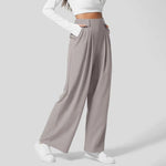 Cleo High-Waist Wide-Leg Trousers – view 4