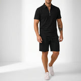Darby Zip Polo & Shorts Set – view 2