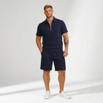 Darby Zip Polo & Shorts Set – view 8