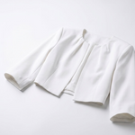 Della Cropped 3/4 Sleeve Bolero – view 6