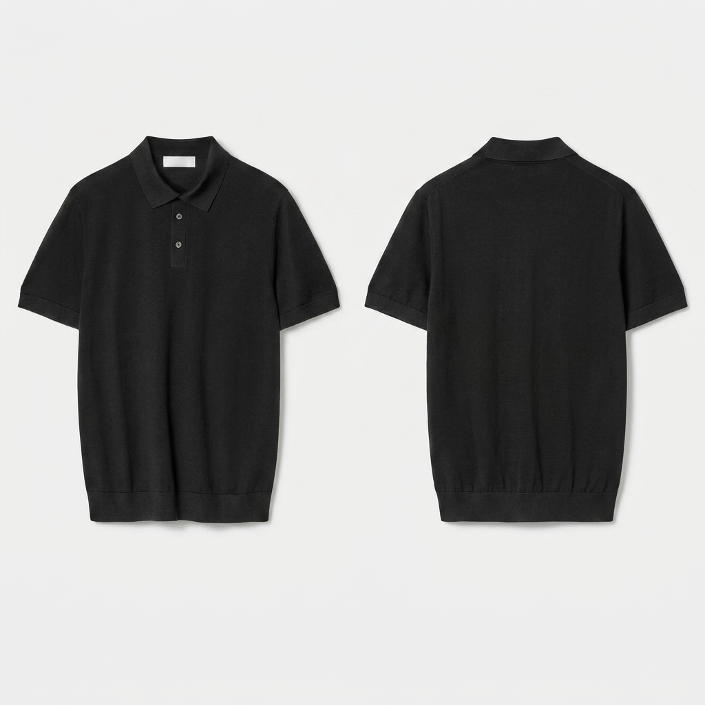 Dorian Merino Wool Slim-Fit Polo – view 8