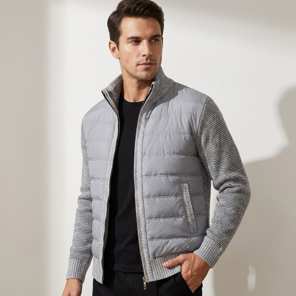 Dover Quilted Zip Cardigan – view 6