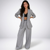 Elise Blazer and Wide-Leg Trouser Set – view 1