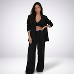 Elise Blazer and Wide-Leg Trouser Set – view 10