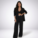 Elise Blazer and Wide-Leg Trouser Set – view 10