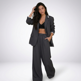 Elise Blazer and Wide-Leg Trouser Set – view 11