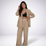 Elise Blazer and Wide-Leg Trouser Set – view 12
