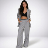 Elise Blazer and Wide-Leg Trouser Set – view 8