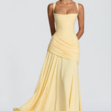 Eloise Draped Maxi Dress – view 1