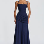 Eloise Draped Maxi Dress – view 10