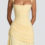Eloise Draped Maxi Dress – view 2