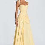 Eloise Draped Maxi Dress – view 3