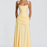 Eloise Draped Maxi Dress – view 4