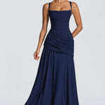 Eloise Draped Maxi Dress – view 8