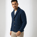 Lacey & Brooks | Everett Button-Front Knit Cardigan