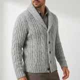 Everett Button-Front Knit Cardigan – view 3
