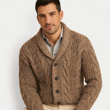 Everett Button-Front Knit Cardigan – view 4