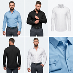 Exeter Stretch Slim Fit Dress Shirt – view 3