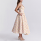 Felicity Corset Fit-and-Flare Midi Dress – view 10