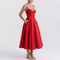 Felicity Corset Fit-and-Flare Midi Dress – view 15
