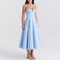 Felicity Corset Fit-and-Flare Midi Dress – view 2