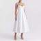 Felicity Corset Fit-and-Flare Midi Dress – view 8