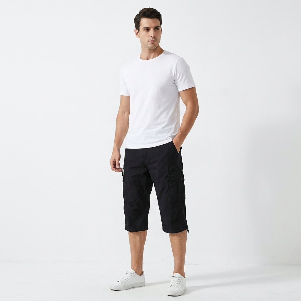 Fitzgerald Relaxed 3/4 Cargo Shorts – view 3
