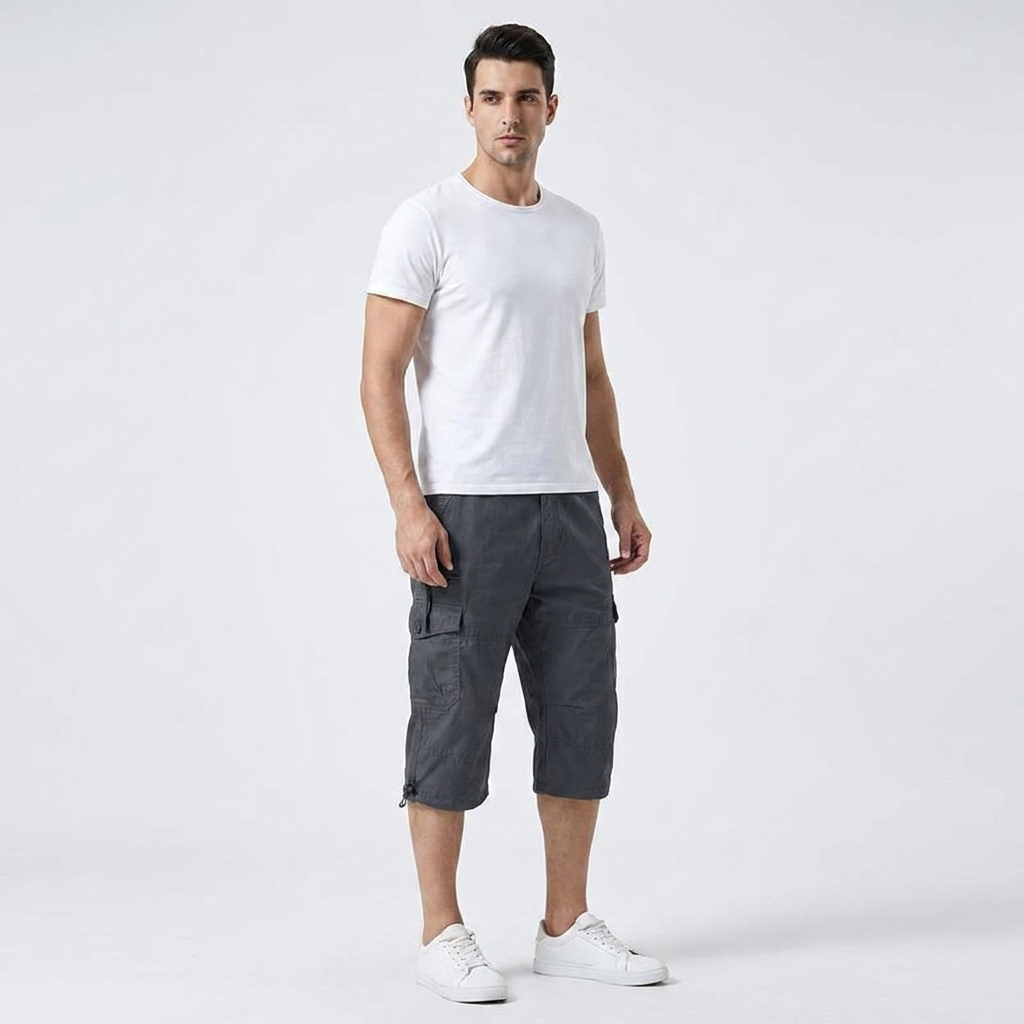 Fitzgerald Relaxed 3/4 Cargo Shorts – view 5