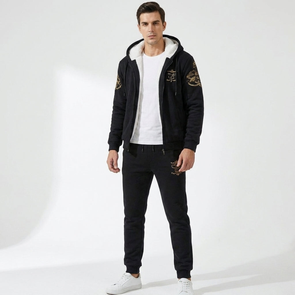 Fletcher Insulated Embroidered Tracksuit – view 1