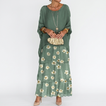 Fleur Tiered Ruffle Chiffon Maxi Dress – view 12